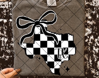 TX checkered png Texas png checkered png Texas state digital tx png tx shirt png retro Texas shirt png trendy png retro check png preppy tx