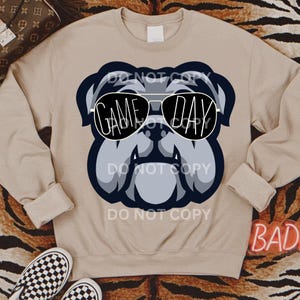 Game day bulldog png bulldog school mascot png bulldog png game day png game day football school spirit png school mascot bulldog sunglasses