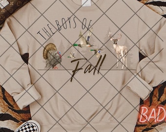 The boys of fall png deer png duck png turkey png hunting png deer hunting png duck hunting png fall png boy fall png hunting shirt png duck