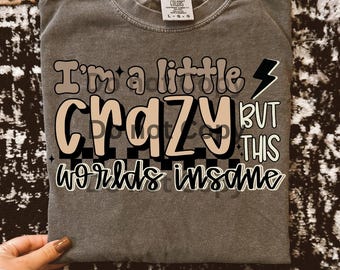 I’m a little crazy png worlds insane png crazy world png country music png western graphic png country concert png country girl png trendy