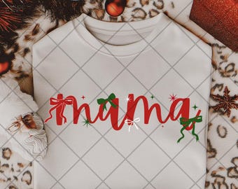 Christmas mama png mama png coquette ma png Christmas bow png mama bow png Christmas coquette png trendy png holiday png Christmas png girl