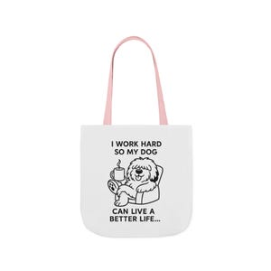Old English Sheep Dog Tote Bag,Funny Dog Lover Gift, Cute Pet Owner Bag, Eco-Friendly Canvas Bag, Cartoon Dog Print, Dog Mom Tote