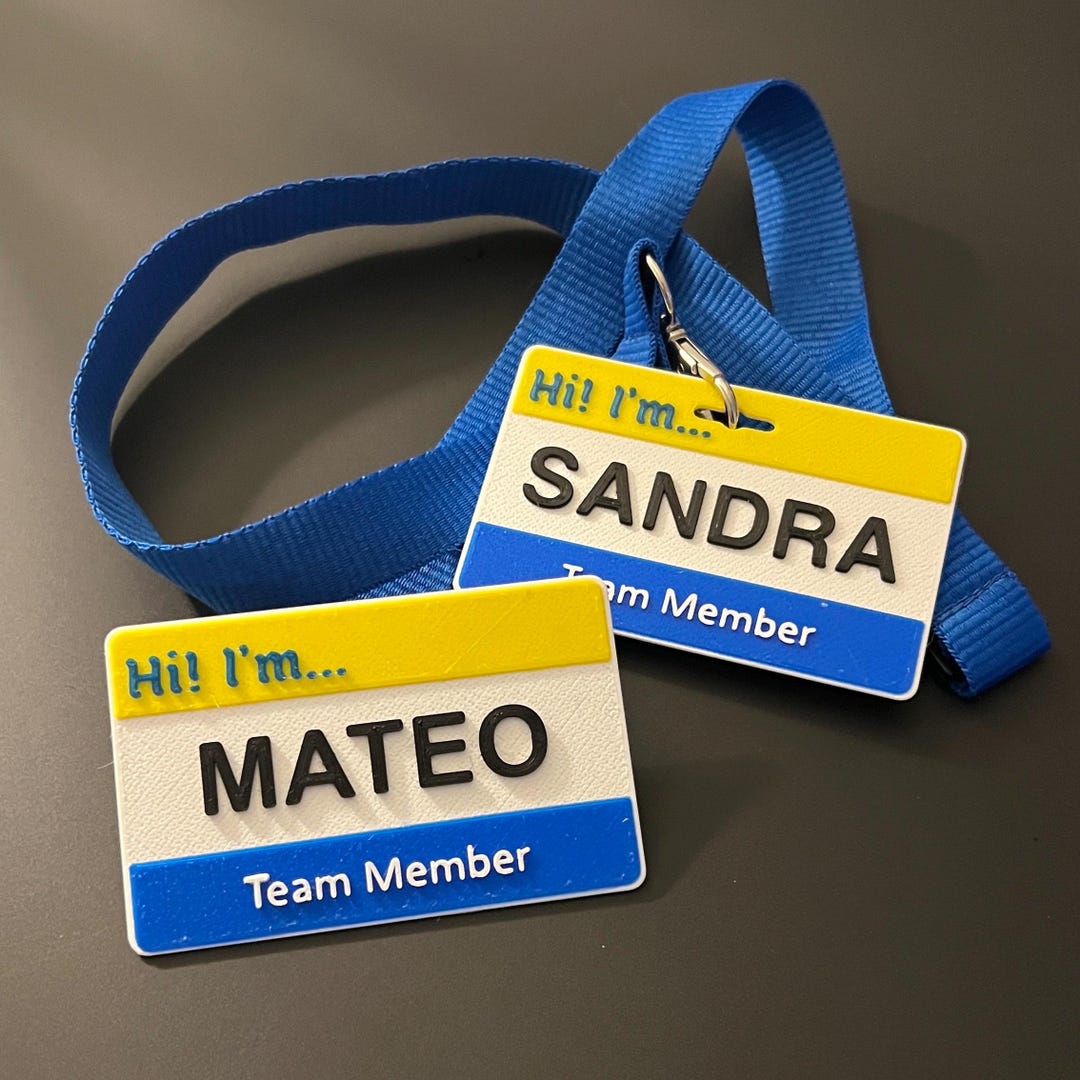 Superstore Cloud 9 ID Badge Customizable - Etsy