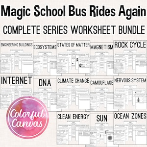 Magic School Bus Rides Again 26 Episode COMPLETE SERIES BUNDLE | Video Guides
