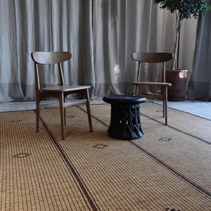 Ahegg (N3) - 16.73ft x 8.20ft (5.10m x 2.50m) Mauritanian Tuareg Mat, Africa Tuareg Rug, Handmade, Ethnic, Africa