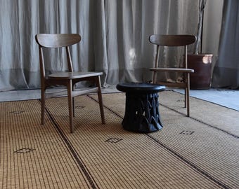 Ahegg (N3) - 16.73ft x 8.20ft (5.10m x 2.50m) Mauritanian Tuareg Mat, Africa Tuareg Rug, Handmade, Ethnic, Africa