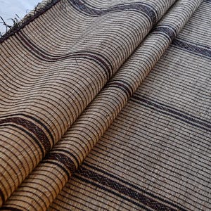 Azir (NC5) - 17.78ft x 9.06ft (5.42m x 2.76m) Mauritanian Tuareg Mat, African Tuareg Rug, Handmade, Ethnic, Africa