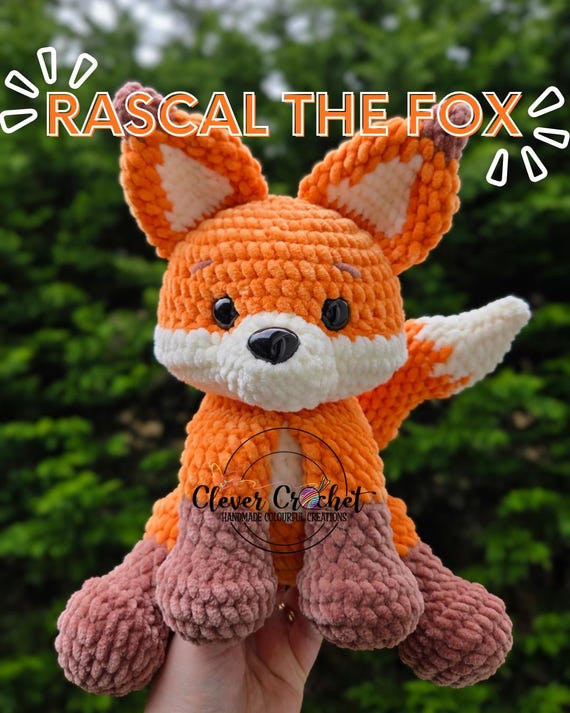 Rascal the Fox Crochet Pattern (PDF Pattern)
