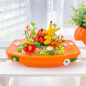 GameBoy Terrarium - Pikachu Pumpkin Patch