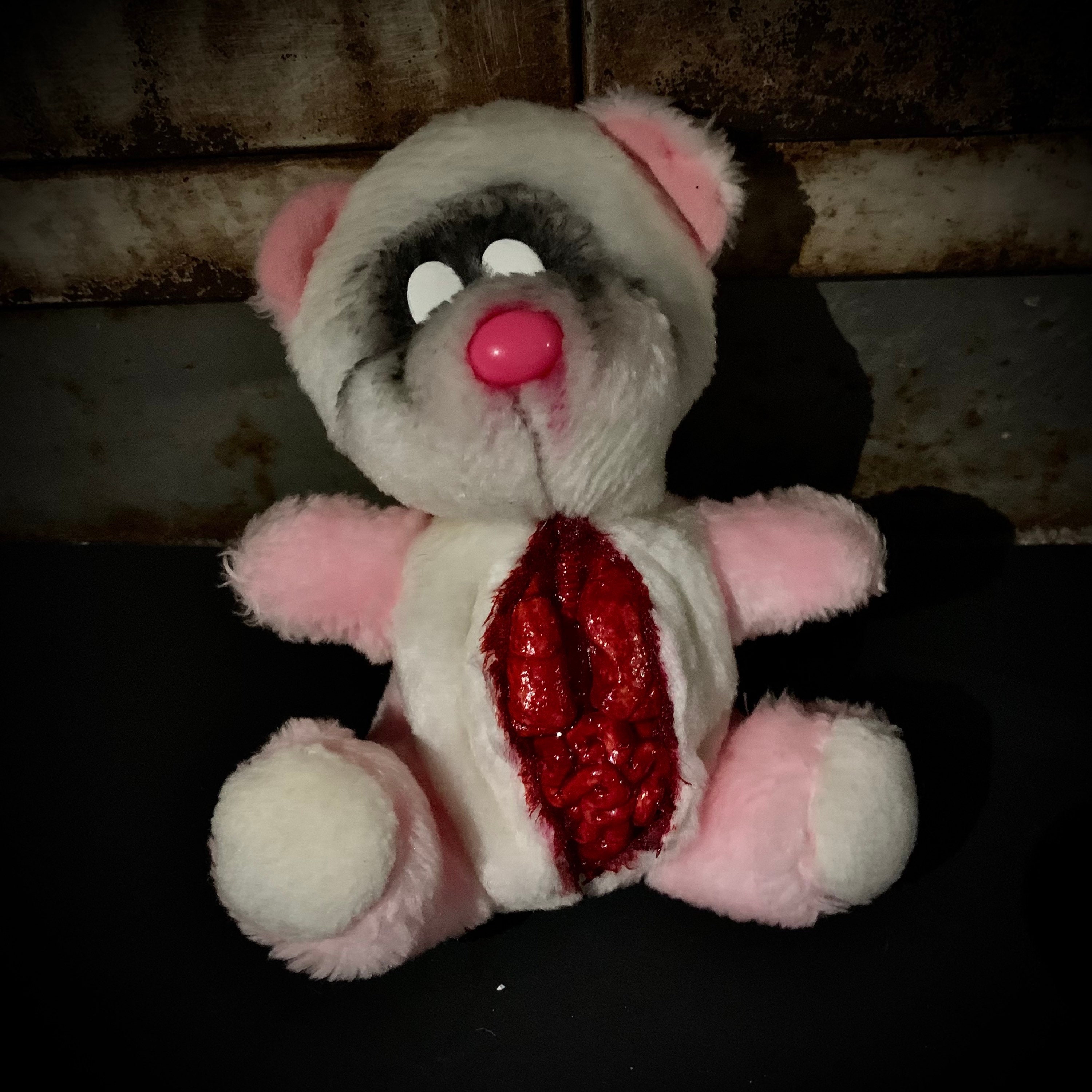 creepy bear doll