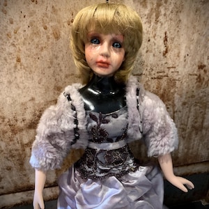Creepy bride doll