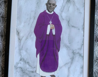 horror pope priest picture