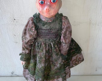 Creepy mutant doll - creepy weird scary horror ooak halloween sculpted oddity curiosity