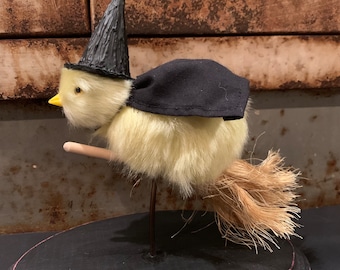 Witch chick faux taxidermy