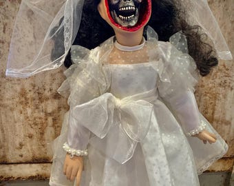 Face off bride doll