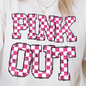 Football Pink Out Ribbon PNG: Breast Cancer Awareness (Digital Download)