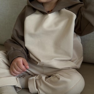Raglan sweatshirt sewing pattern, easy sewing pattern, baby sewing patterns pdf, kids sewing pattern, Oversized Sweatshirt Pattern for baby