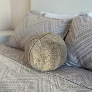 Ball Pillow PDF Sewing Pattern: Home Decor Project (Instant Download)