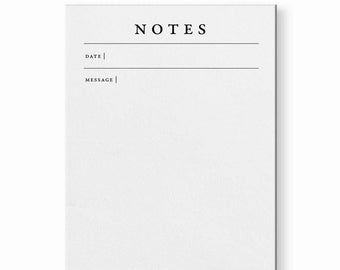 Pharmacy Style Notepad