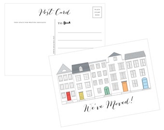 We Moved Urban Chic Home Postcards - Pack of 10