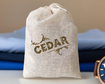 Cedar Sachet - 3 Pack for Closet, Garment Bag or Drawer