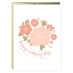 Ramo de flores de boda Tarjetas de felicitación