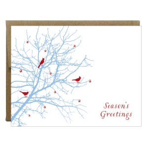 Berry, Bird & Branch Holiday Greeting Card