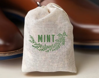 Mint Sachet - 3 Pack for Closet, Drawer or Pantry