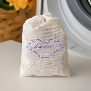 Lavender Sachets | 3 Pack French Style Sachets for Drawers and Fresh Laundry