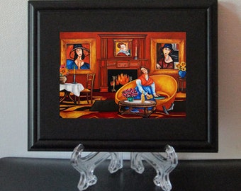 print small framed print interior henry matisse print etsy