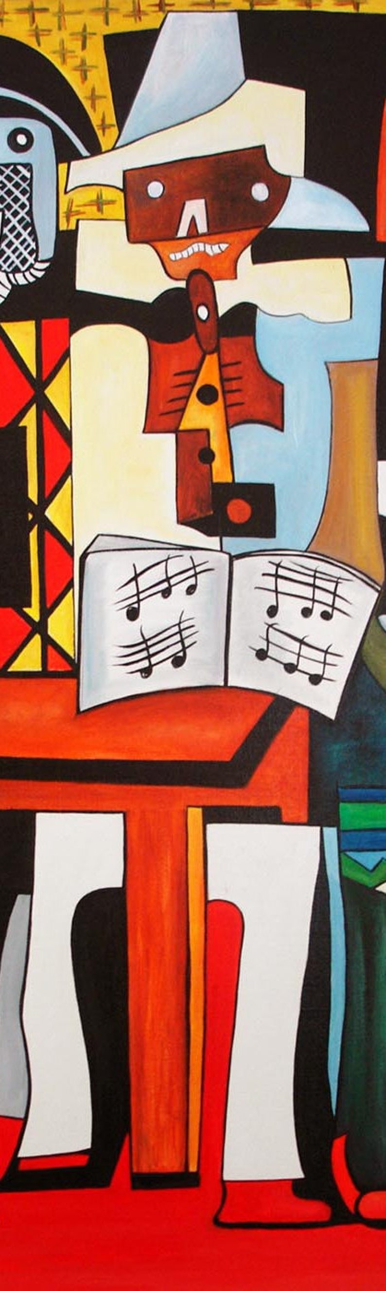 Picasso Print Pablo Picasso Music Print 3 Musicians Art - Etsy