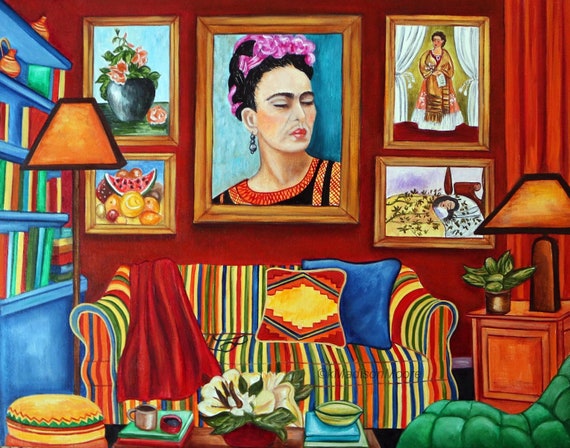 Frida Kahlo Print Home Decor Wall Art Denmark - Frida Kahlo Home Decor