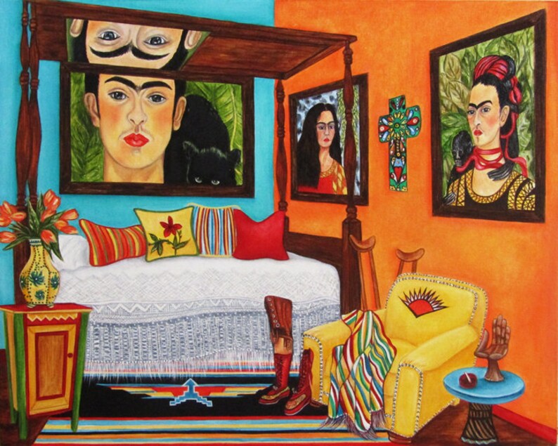 Frida Kahlo Bedroom Decor