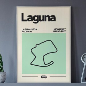 Laguna Seca IndyCar Poster, Laguna Seca Raceway, Monterey Grand Prix