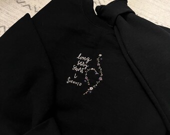 Recovery Crewneck: ED Awareness, Floral Design, NEDA