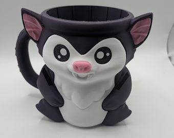 Cute bat ice cream holder