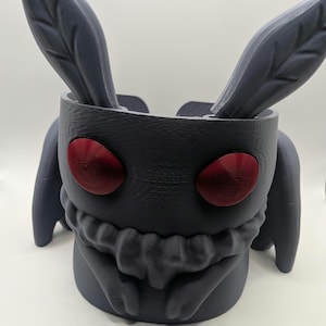 Mothman!! Mothman 3d printed knitted bowl.