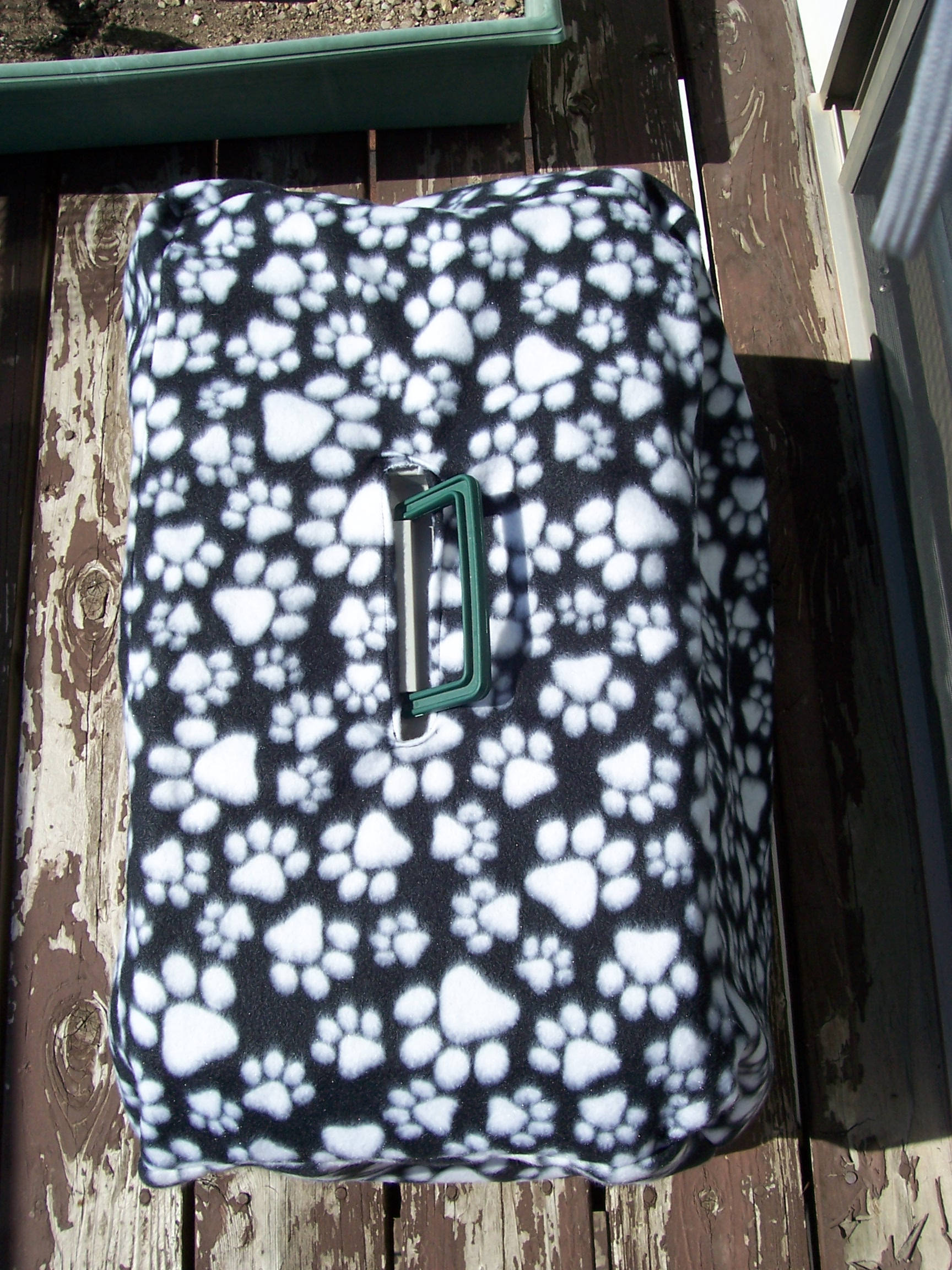 Salepet Carrier Covers Black and White Paw Prints Etsy