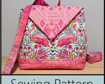 Small Backpack / Purse Sewing Pattern - Digital Download PDF Pattern