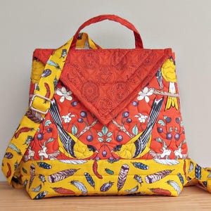 Molde para costura de mochila/bolsa pequena - Download digital em PDF