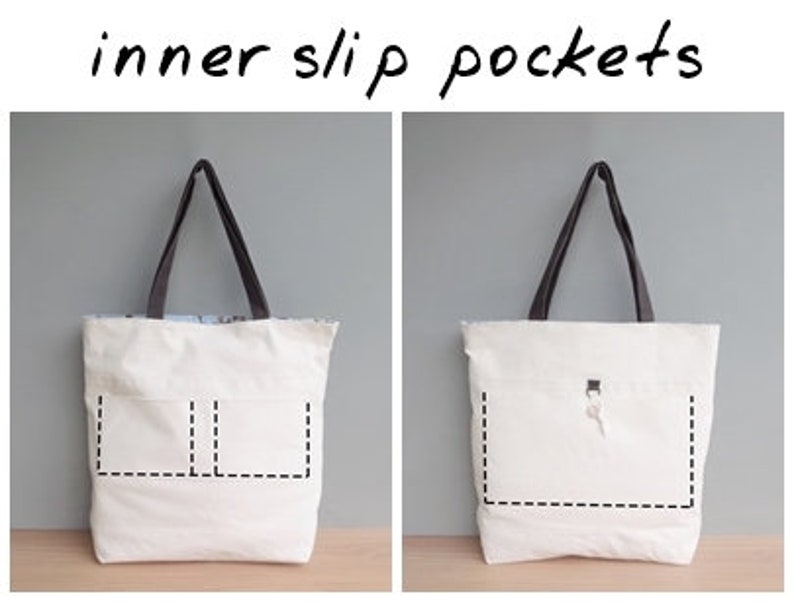 Extra Large Vacation Pool Summer Cruise Tote in Grey Scribble Flowers Oversized Modern Floral Shoulder Bag with Black Waxed Canvas Bottom