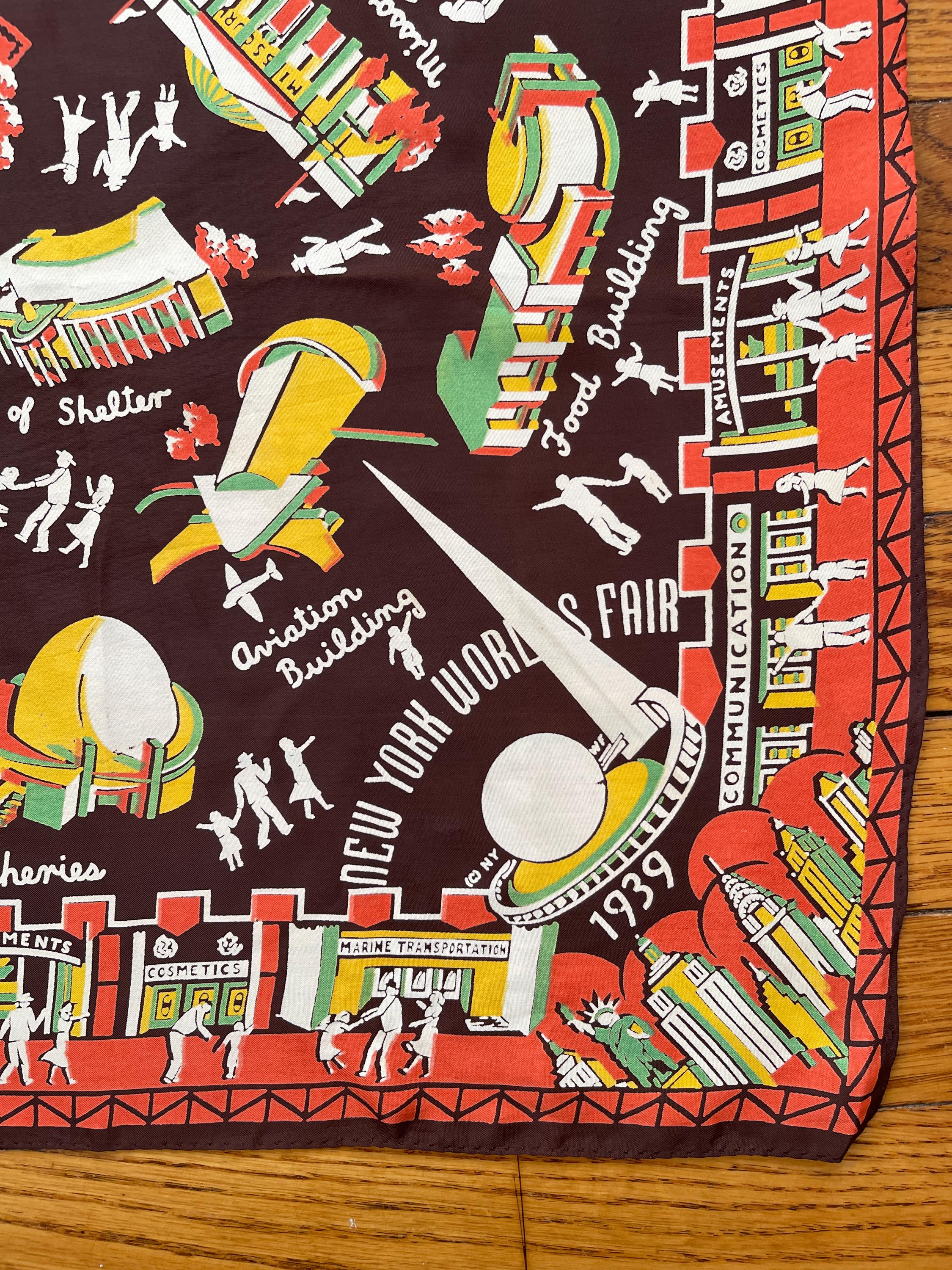 Worlds Fair Scarf - Etsy