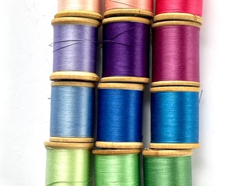 Vintage Cotton Thread Spools