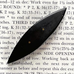 Vintage Black Tatting Shuttle