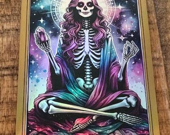 Holographic, sticker, decal, funny, cute, humor, dirty, tarot, gothic, trendy, hot, spiritual, gift, adult, skull, queen, mom, naughty