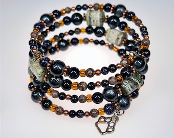 COPPER CANYON Beaded Bracelet by Beading Divas Fundraiser