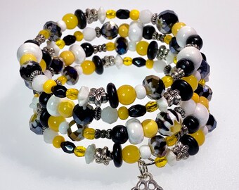 UNCOMMON DAISY Beaded Bracelet by Beading Divas Fundraiser