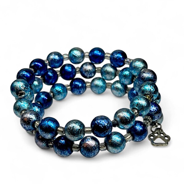 AQUA FANTASY Beaded Bracelet by Beading Divas Fundraiser