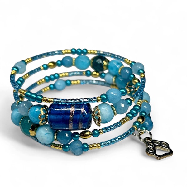 NAUTICAL NIRVANA Beaded Bracelet by Beading Divas Fundraiser