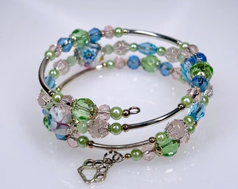 ETERNALLY TIMELESS Beaded Bracelet by Beading Divas Fundraiser